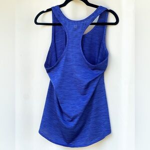 Athleta Vibrant Blue Racerback Tank Top